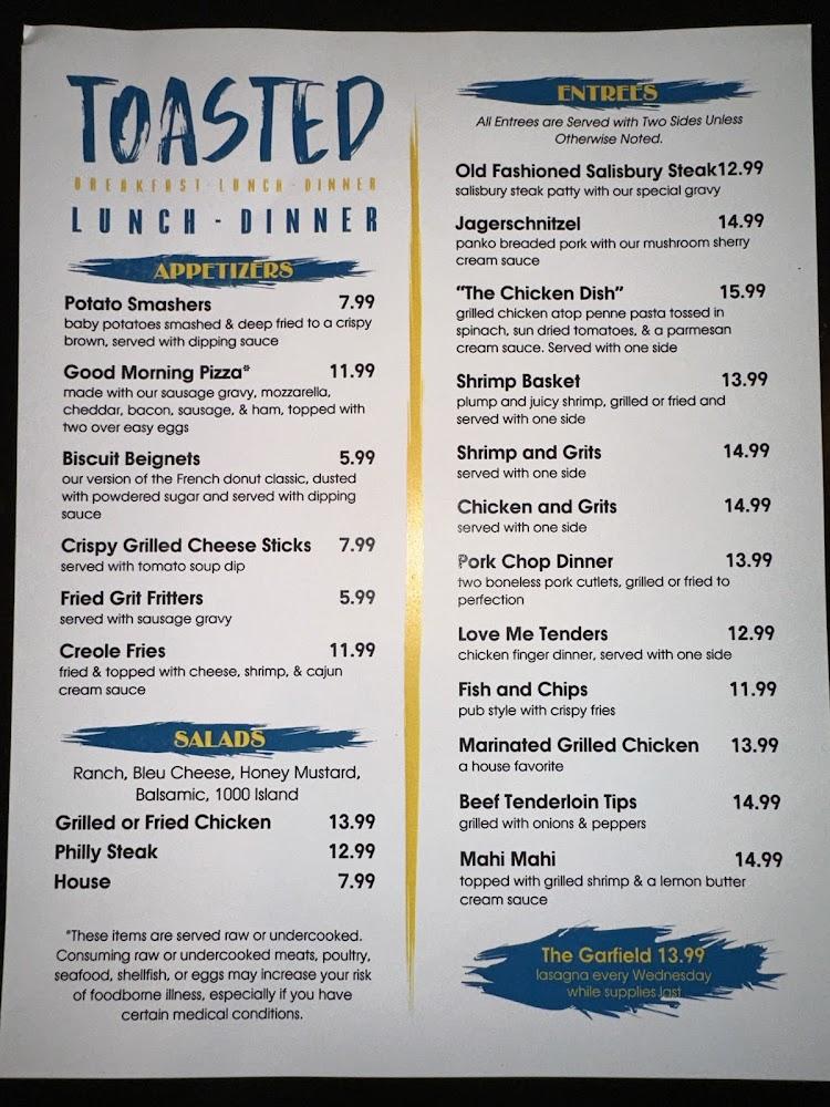 Toasted Menu image 2
