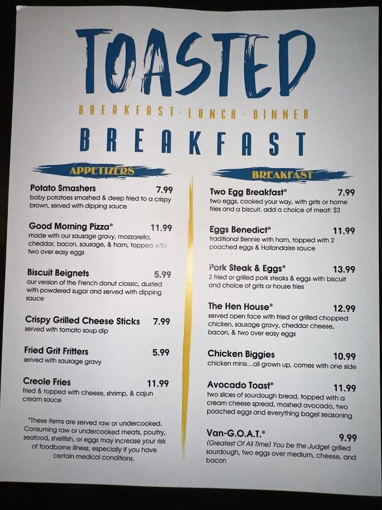 Toasted Menu image 4